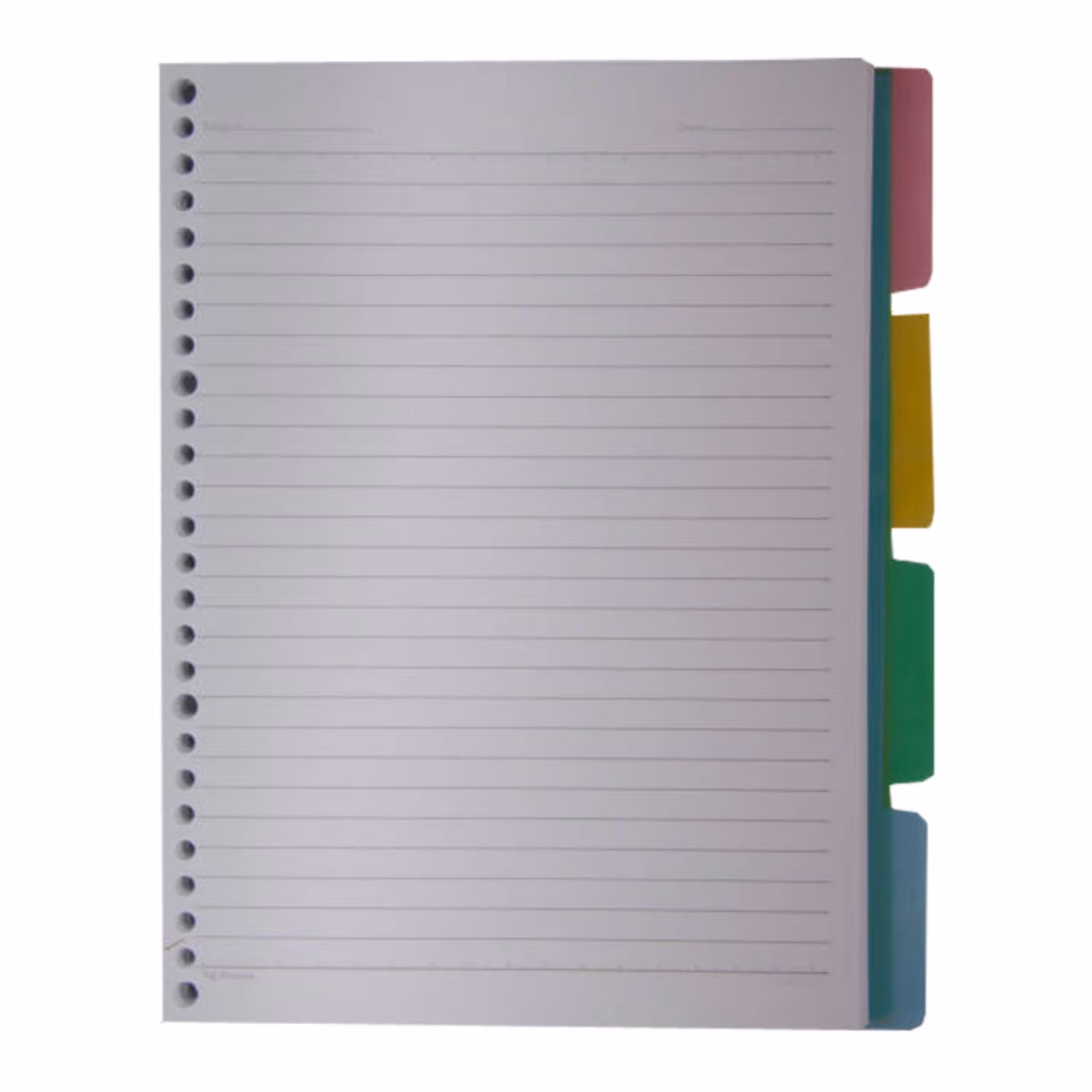 کاغذ کلاسور کد 115 بسته 100 عددی