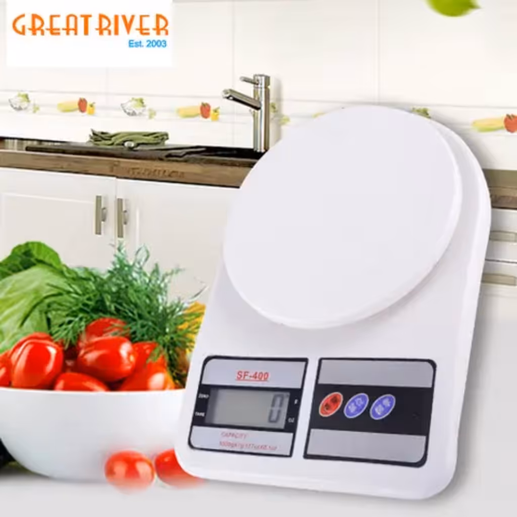 ترازوی آشپزخانه دیجیتال مدل SF-400 ظرفیت 10 کیلوگرم