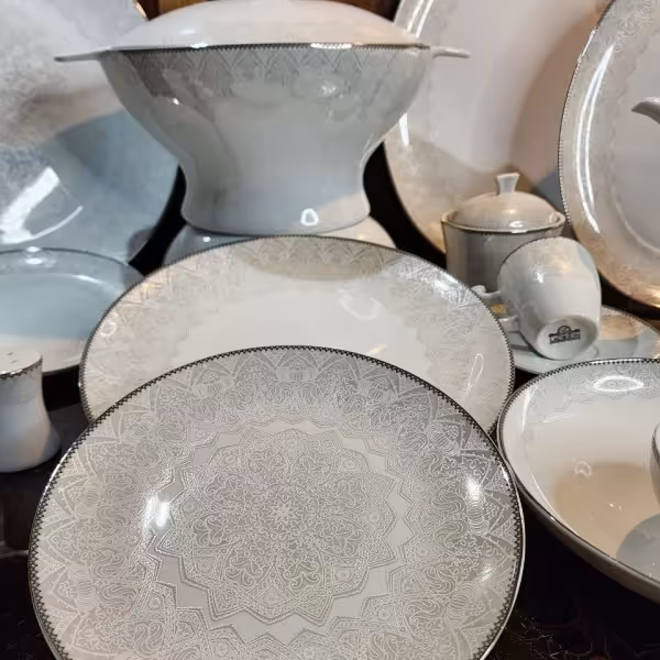 چینی لورین  طرح شنل پلاتین