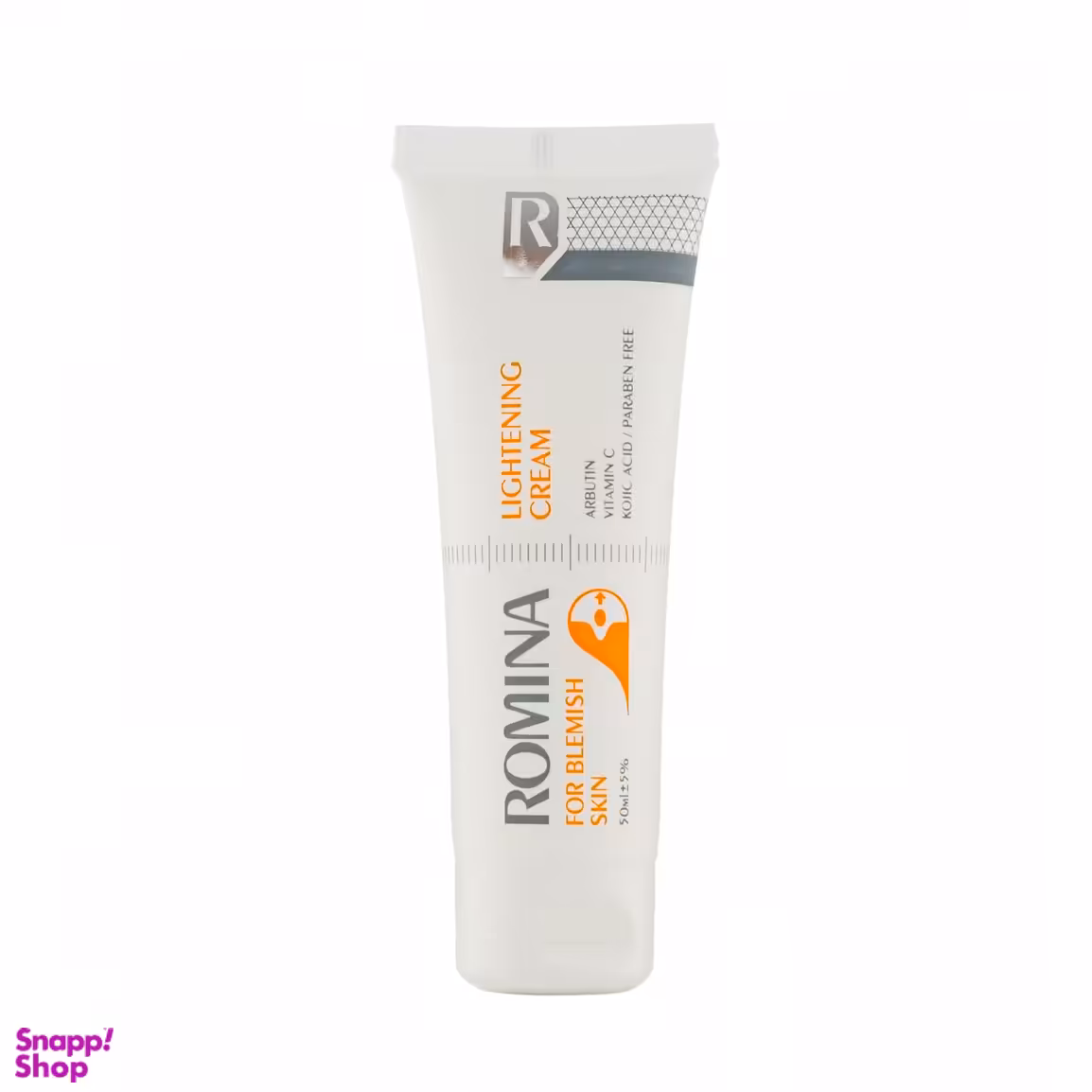 کرم روشن کننده رومینا (Romina) مناسب برای پوست لک دار حجم 500 میلی لیتر