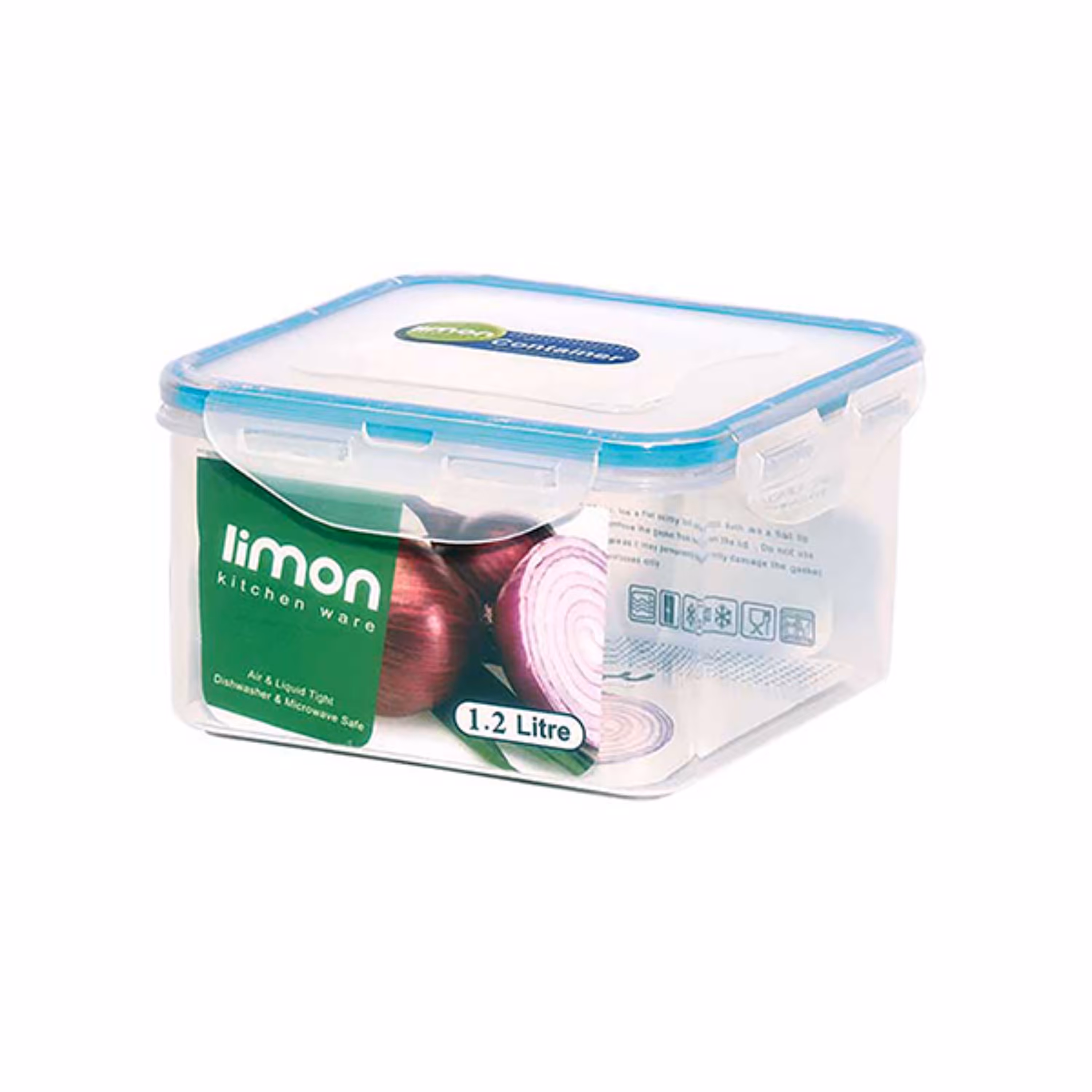 ظرف فریزری مربع 4.5 لیتر جدید لیمون مدل 1340