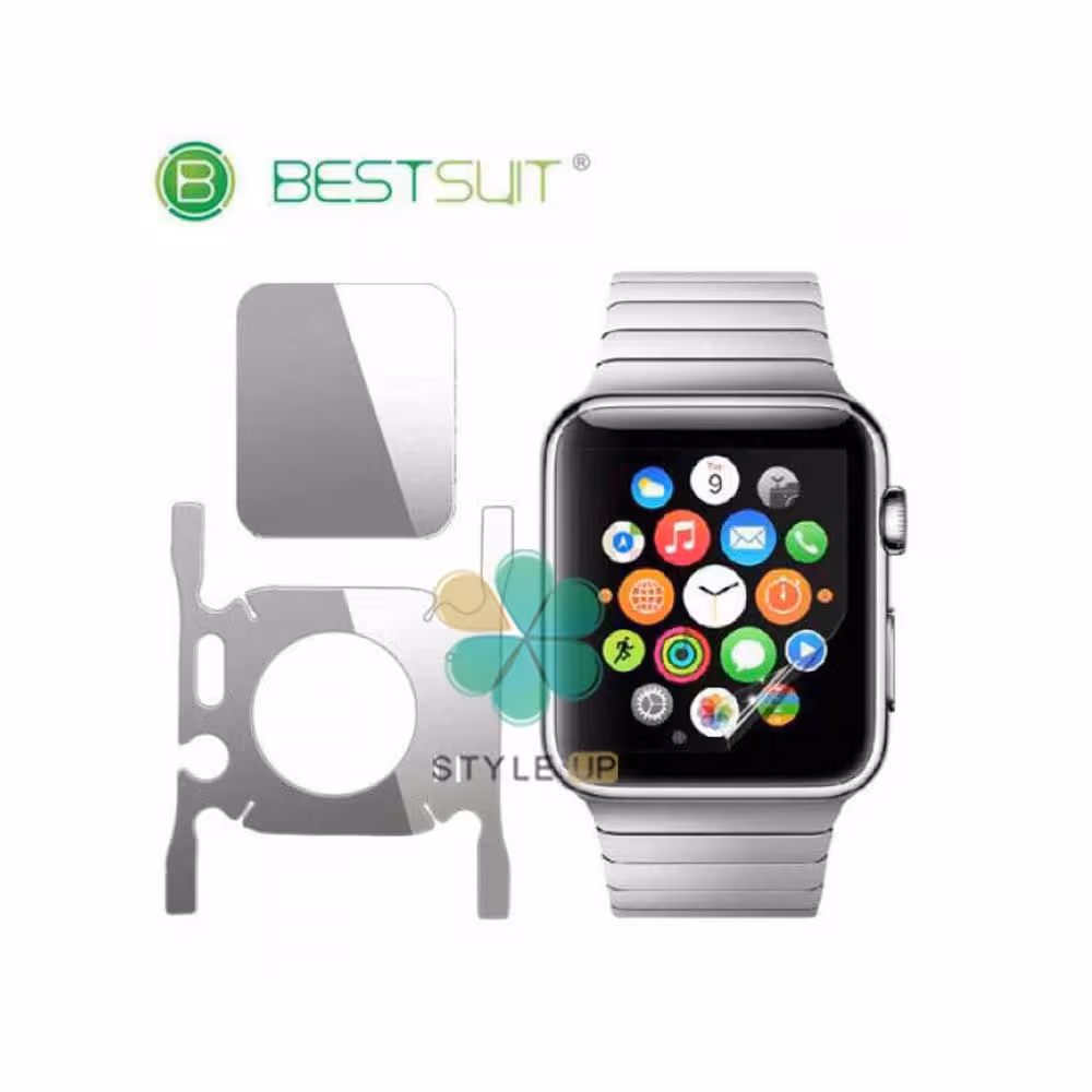 محافظ صفحه و دور ساعت ژله ای Apple Watch 40mm مدل BestSuit