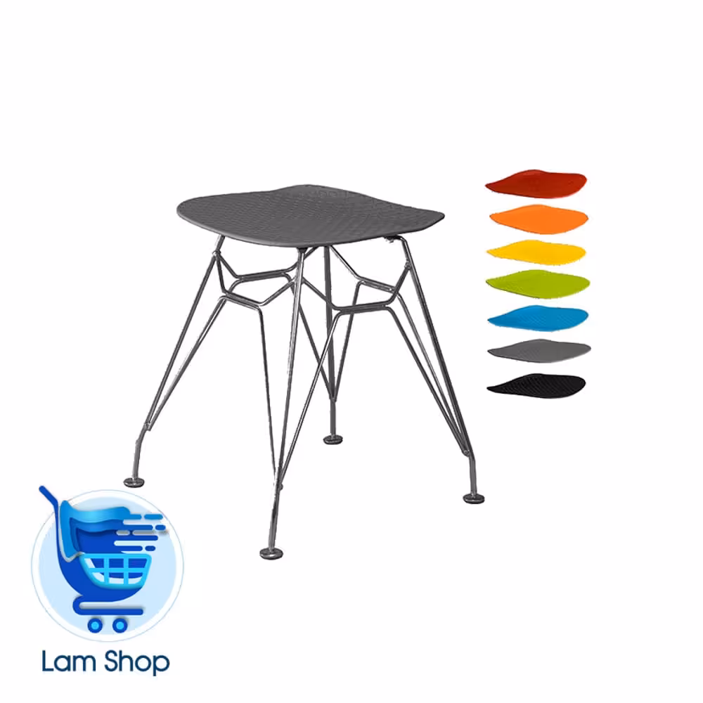 صندلی پاف پایه ایفلی فلز f530s بنیزان (استاتیک)(زمان ارسال 15تا 20 روز کاری)