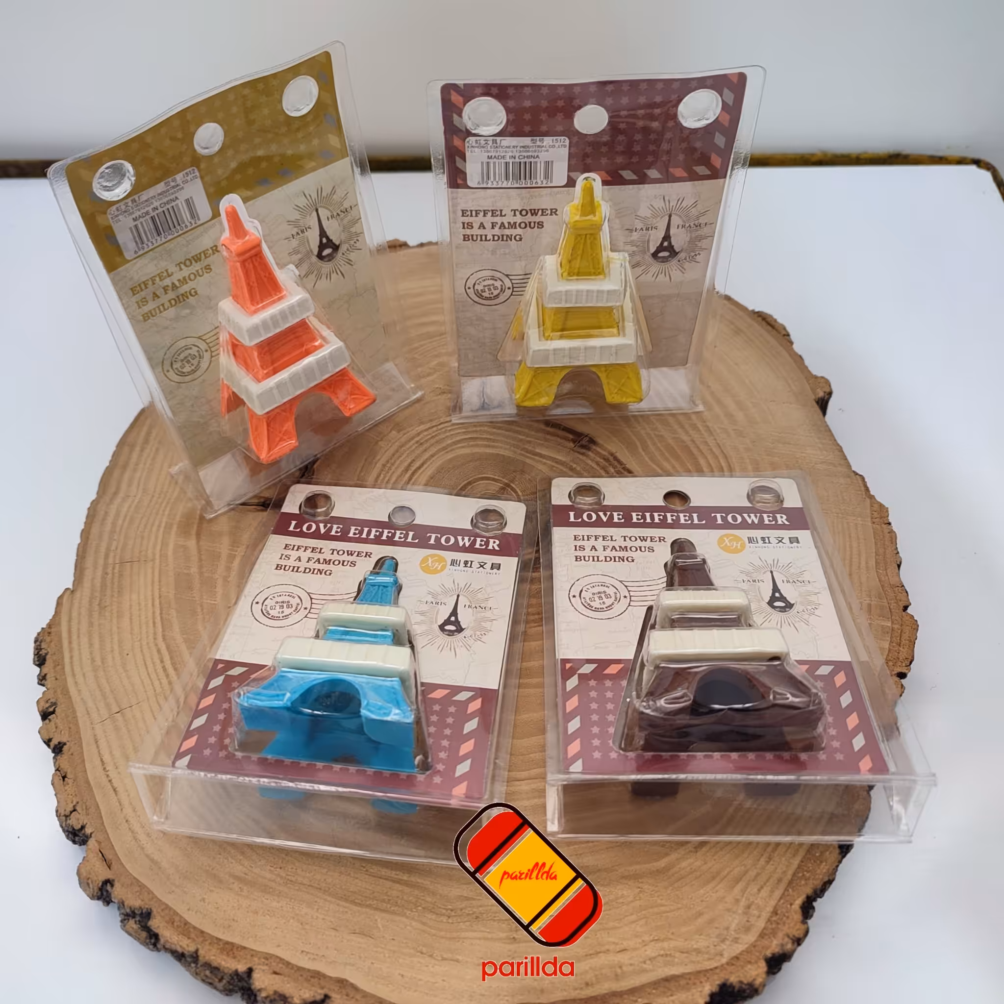 پاکن فانتزی سه بعدی برج ایفل در رنگ های زیبا و با کیفیت بالا اندازه بزرگ