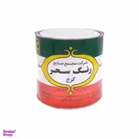 رنگ روغنی سفید مات سحر کد 711 وزن 4 کیلوگرم