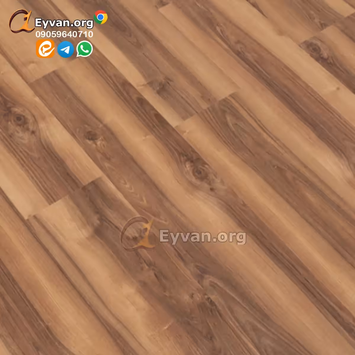 پارکت لمینت طرح چوب گردو جنگلی کد 700