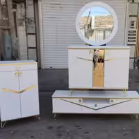 کنسول اینه میز تلویزیون ست هم فقط 4500 با بهترین کیفیت وجنس 4332جص