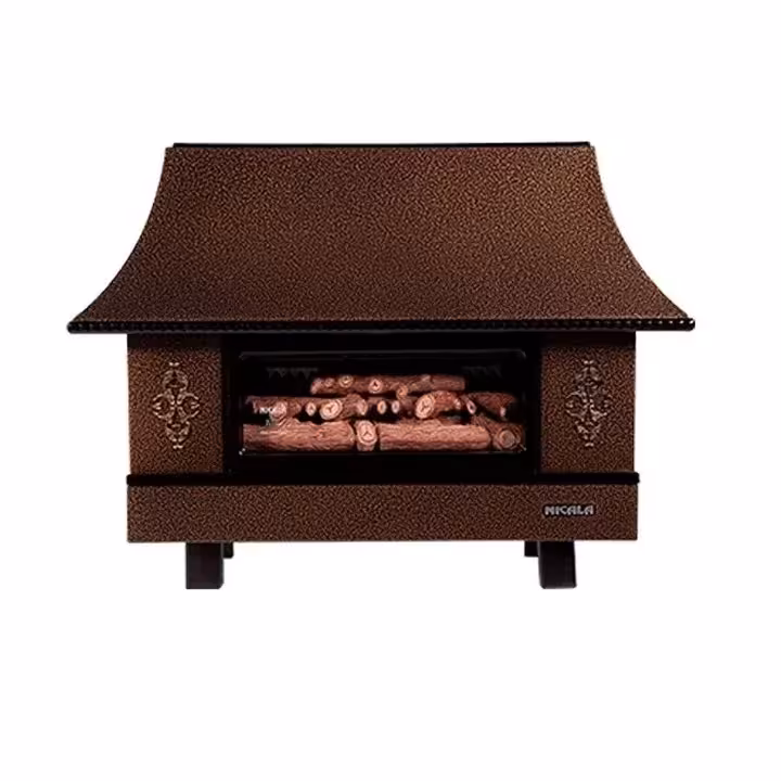 بخاری گازی شومینه ای نیک کالا مدل زرین MC28