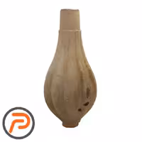 پایه چوبی خمره ای شیاردار 20 سانتیمتر