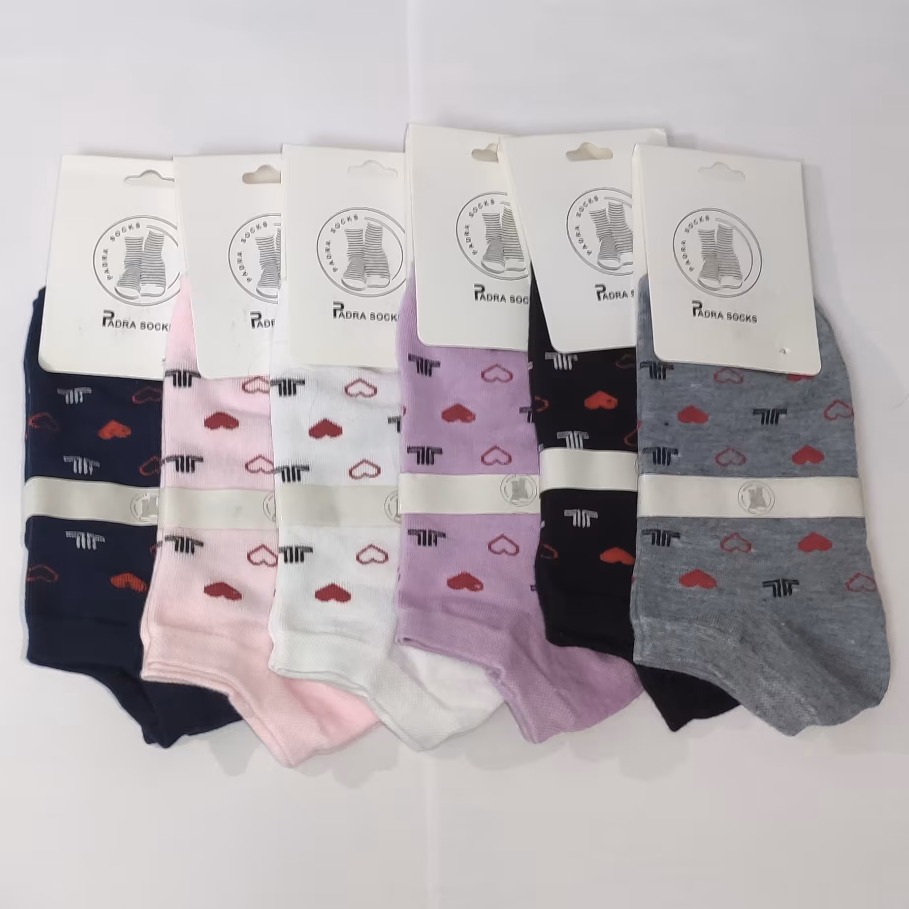 جوراب طرح قلب