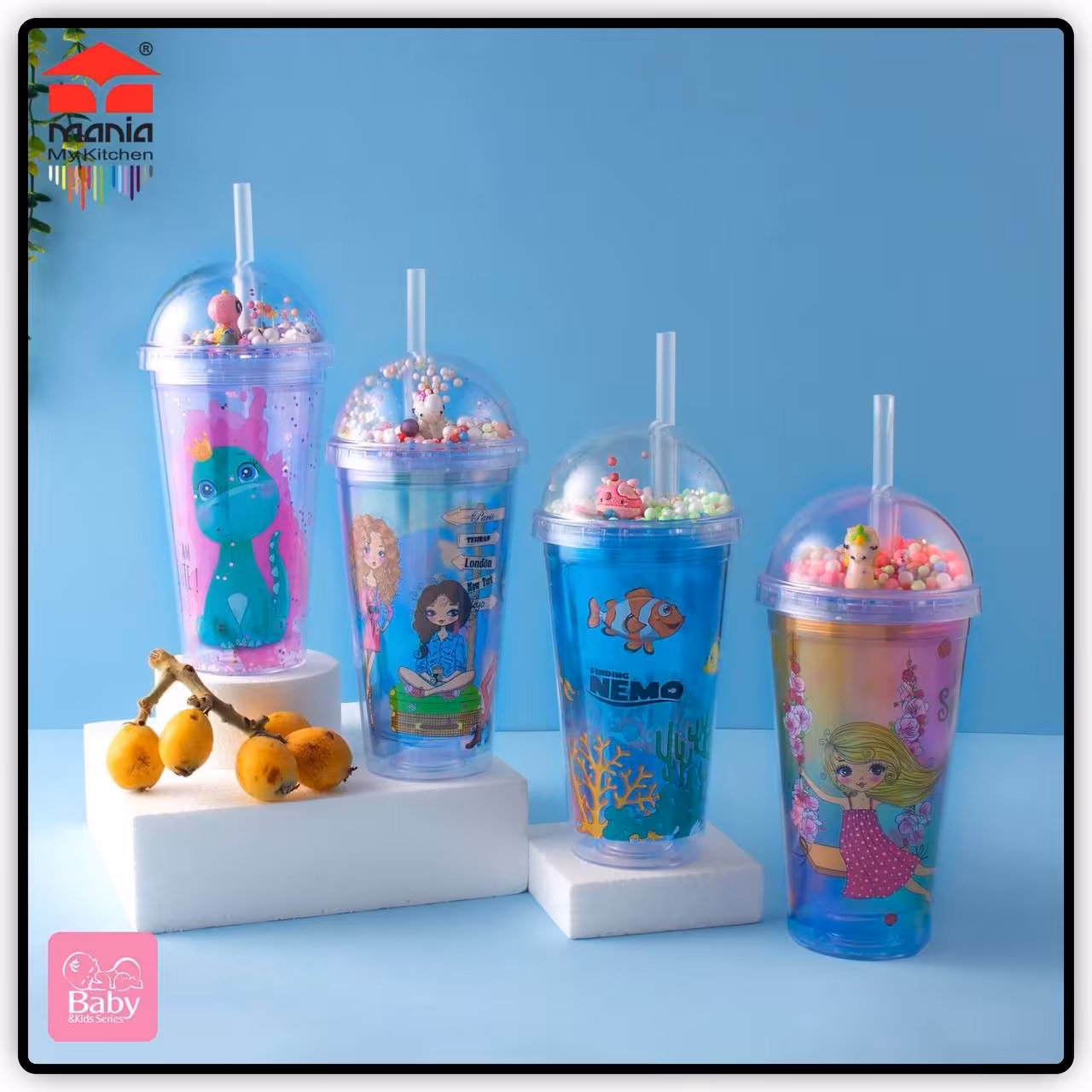 بطری نی دار اسموتی مانیا نشکن 3060