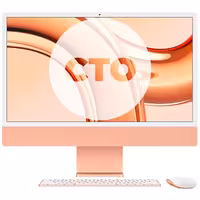 آی مک 24 اینچ M3 کاستوم پردازنده 8core - 10core حافظه رم 24 گیگابایت ظرفیت 512 گیگابایت SSD نارنجی Z19R0001W - Hiapple.ir