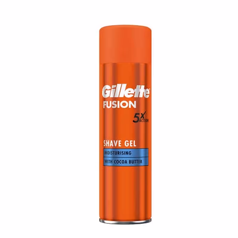 ژل اصلاح صورت سری Fusion5 مدل Moisturising ژیلت 200 میل
