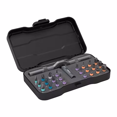 مجموعه 24 عددی آچار و پیچ گوشتی جغجغه ای DUKA RS1