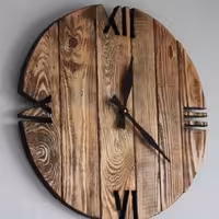 ساعت چوبی