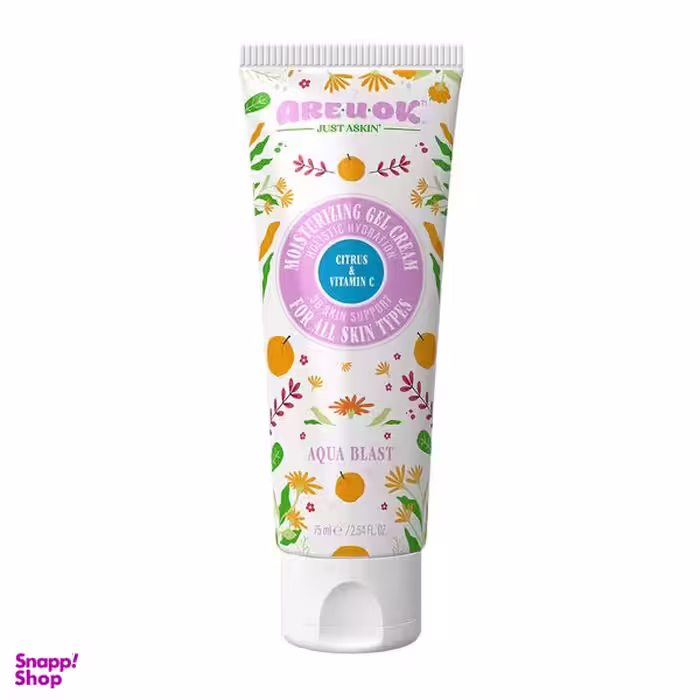 ژل آبرسان آر یو اوکی مدل Citrus And Vitamin C حجم 75 میلی لیتر