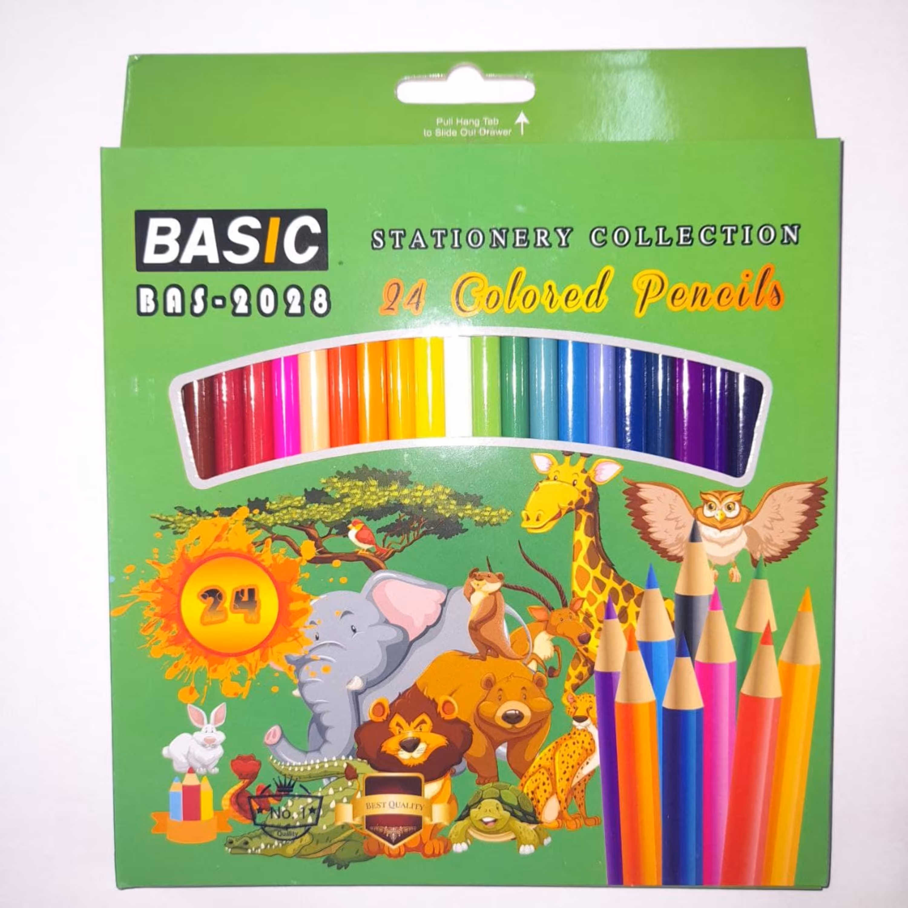 مداد رنگی 24 رنگ بیسیک