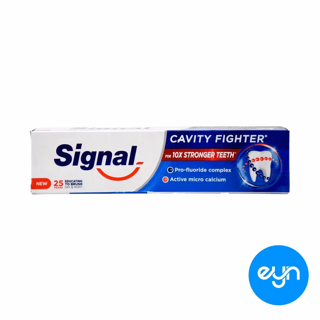خمیر دندان سیگنال مدل کاویتی فایتر Signal Cavity fighter حجم 100 میل مصری
