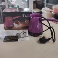 قهوه جوش شیرجوش برقی ملامینی درجه 1 فقط بنفش 