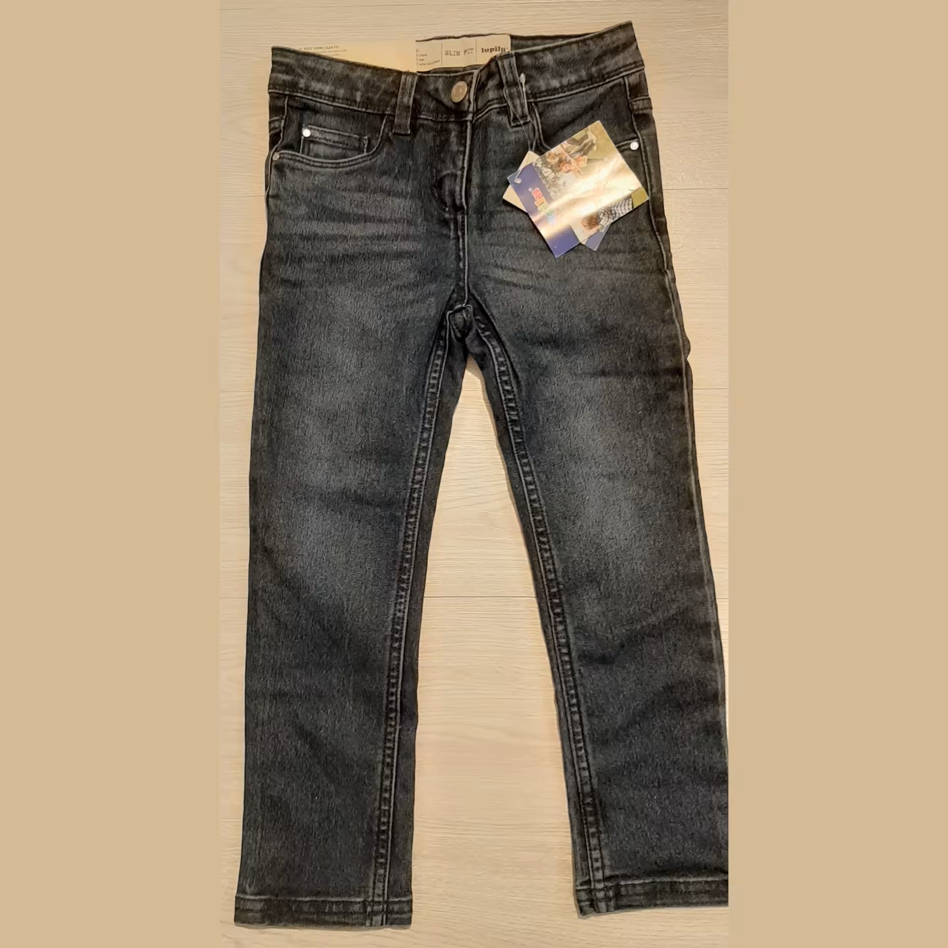 شلوار جین دخترانه پسرانه لوپیلو lupilu آلمان  سایز 4 تا 5 سال (ارسال رایگان )