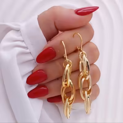 گوشواره حلقه ای برند شین