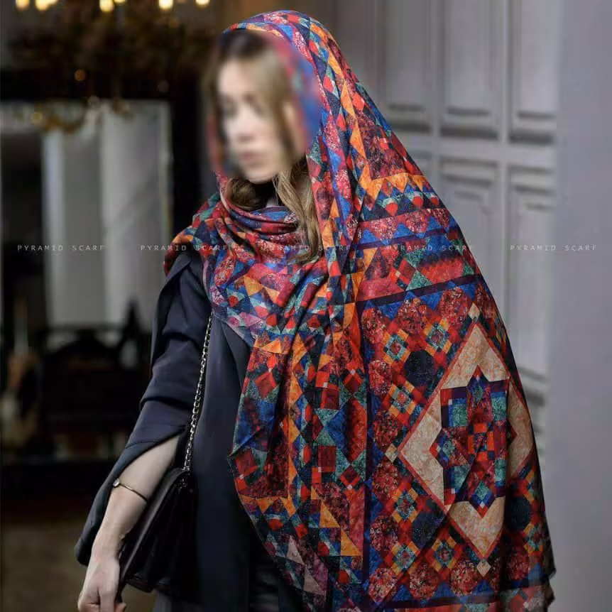 روسری نخ پاییزی