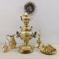 سماور ذغالی بزرگ 