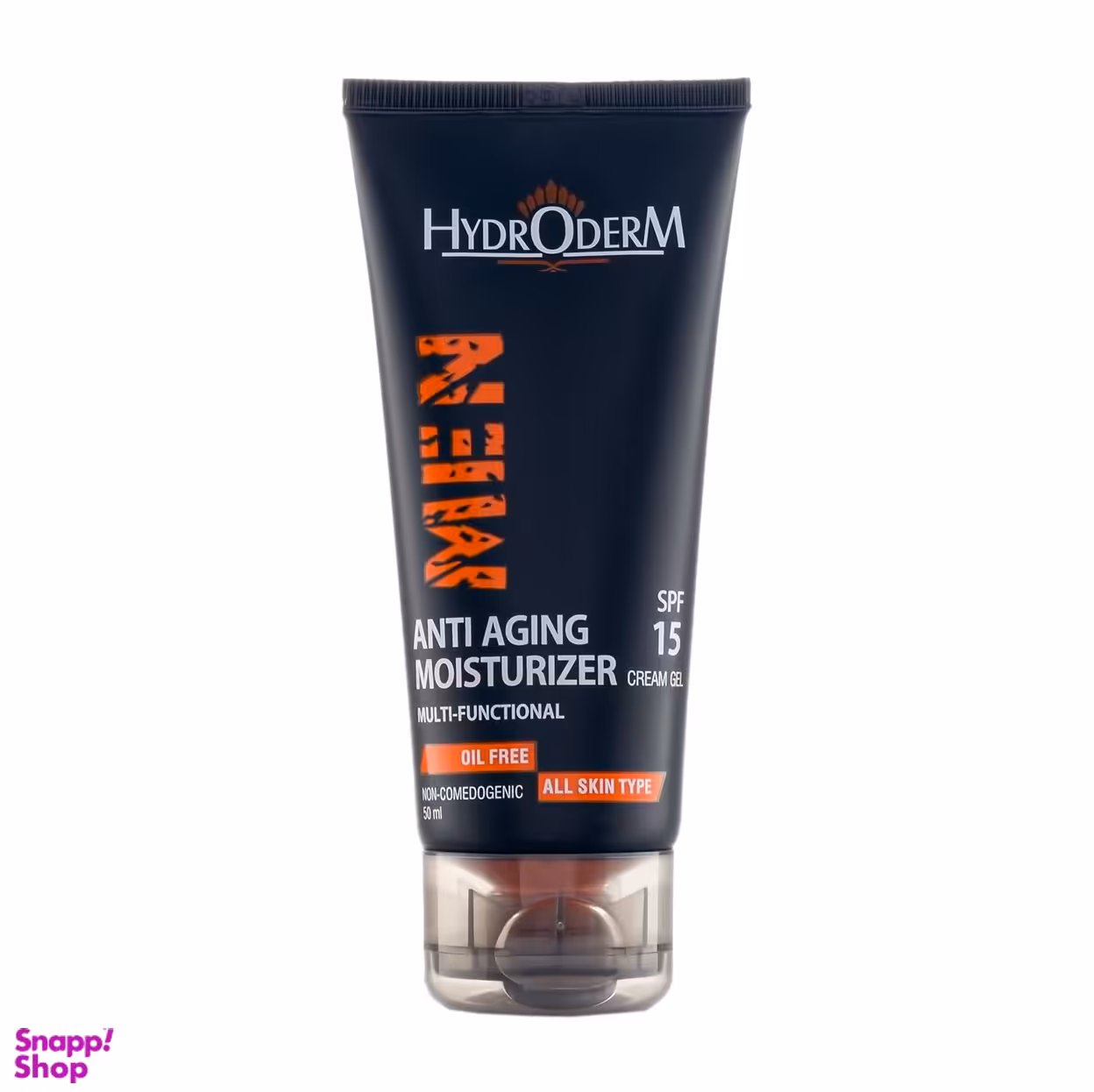 کرم ژل مرطوب کننده و ضدچروک SPF15 مردانه هیدرودرم (Hydroderm) حجم 50 میلی لیتر