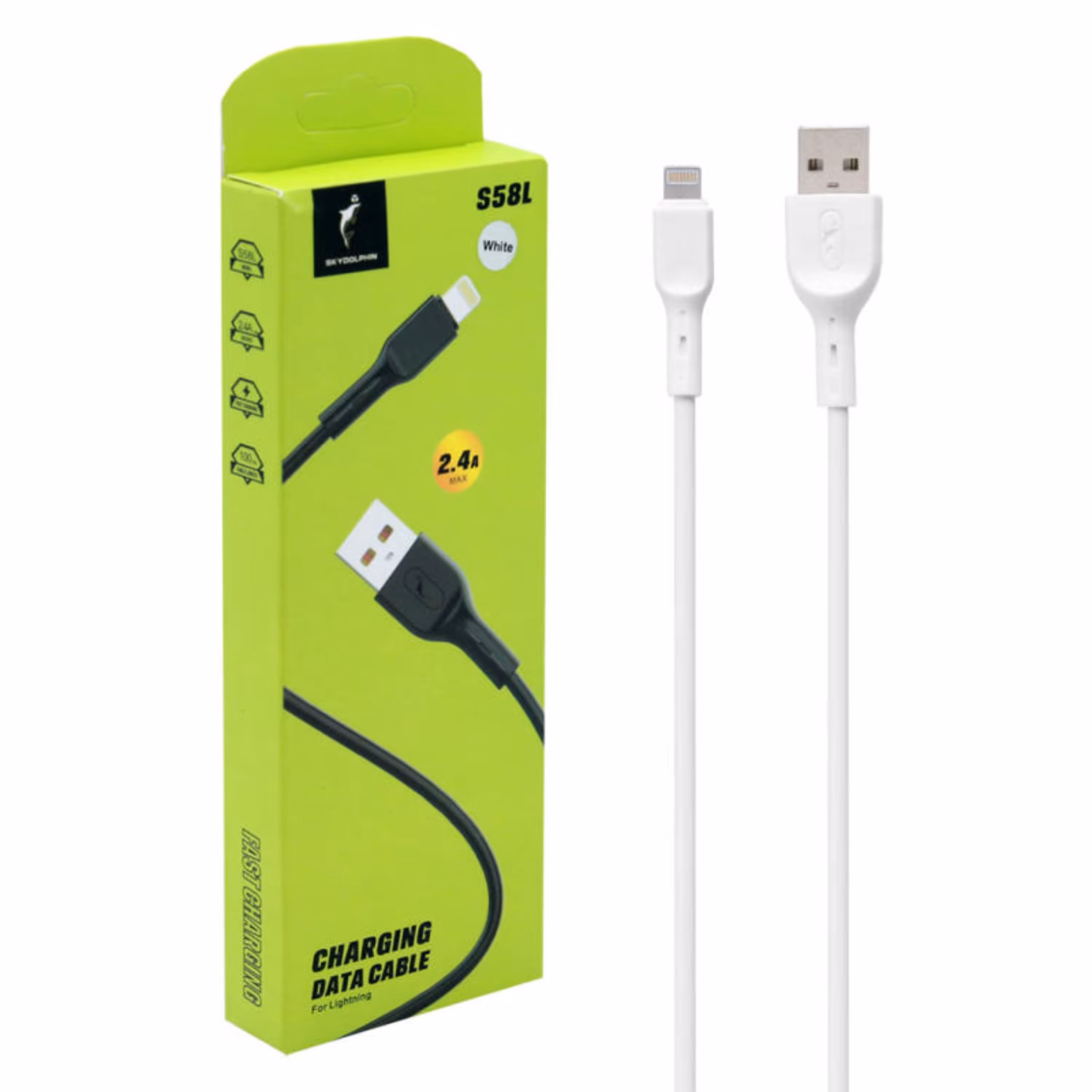 کابل شارژ لایتینگ آیفون با کیفیت بالا