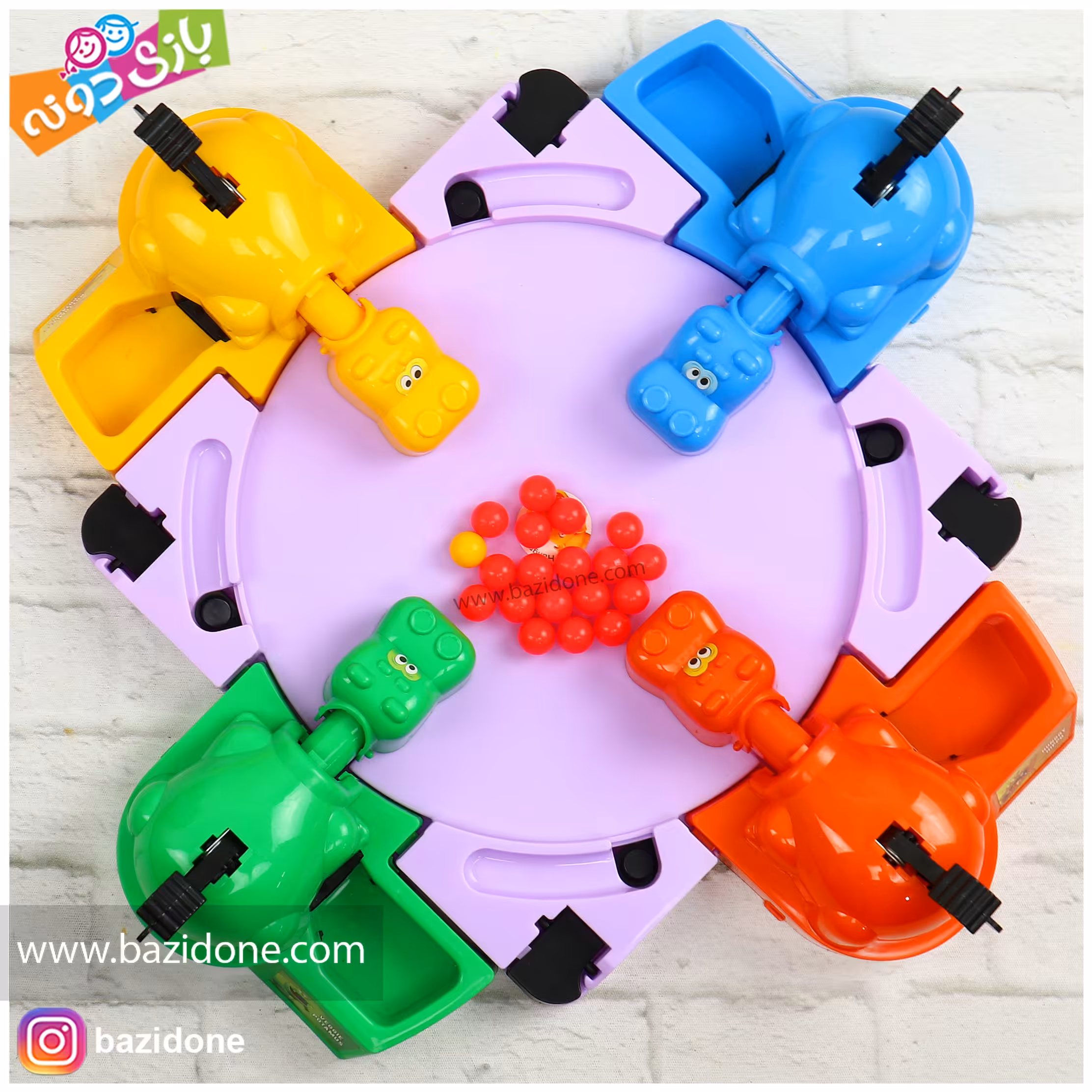 بازی فکری اسب آبی گرسنه بزرگ