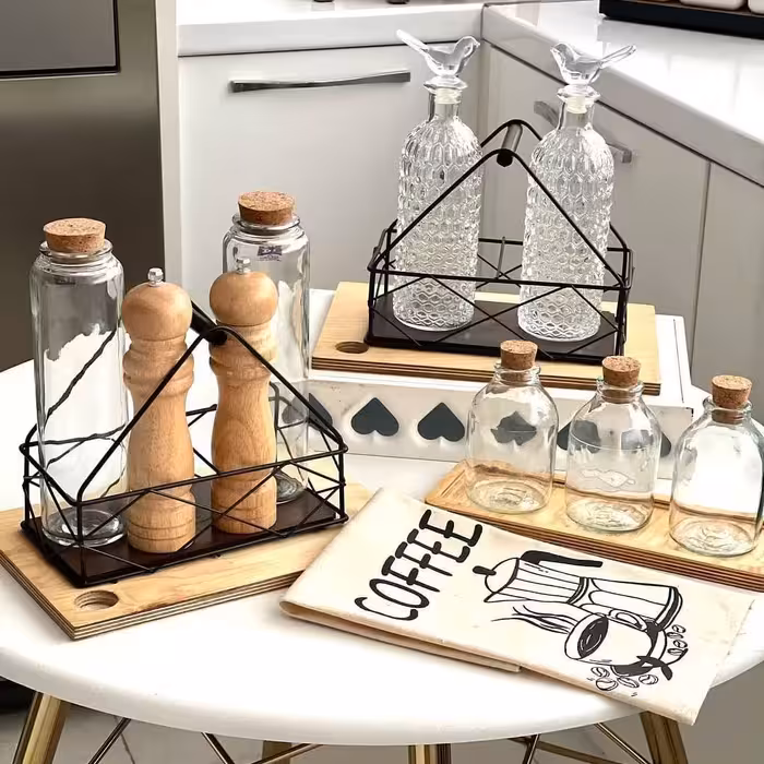 استند فلزی دسته دار