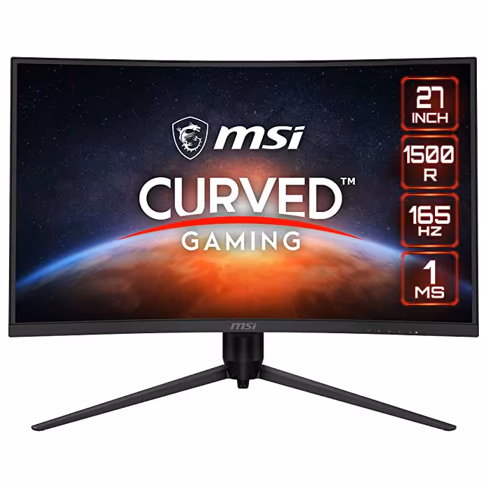 مانیتور گیمینگ منحنی ام اس آی مدل Optix G27CQ4 سایز 27 اینچ