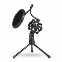 سه پایه میکروفون رومیزی پاپ فیلتر دار یانمای مدل PS-2