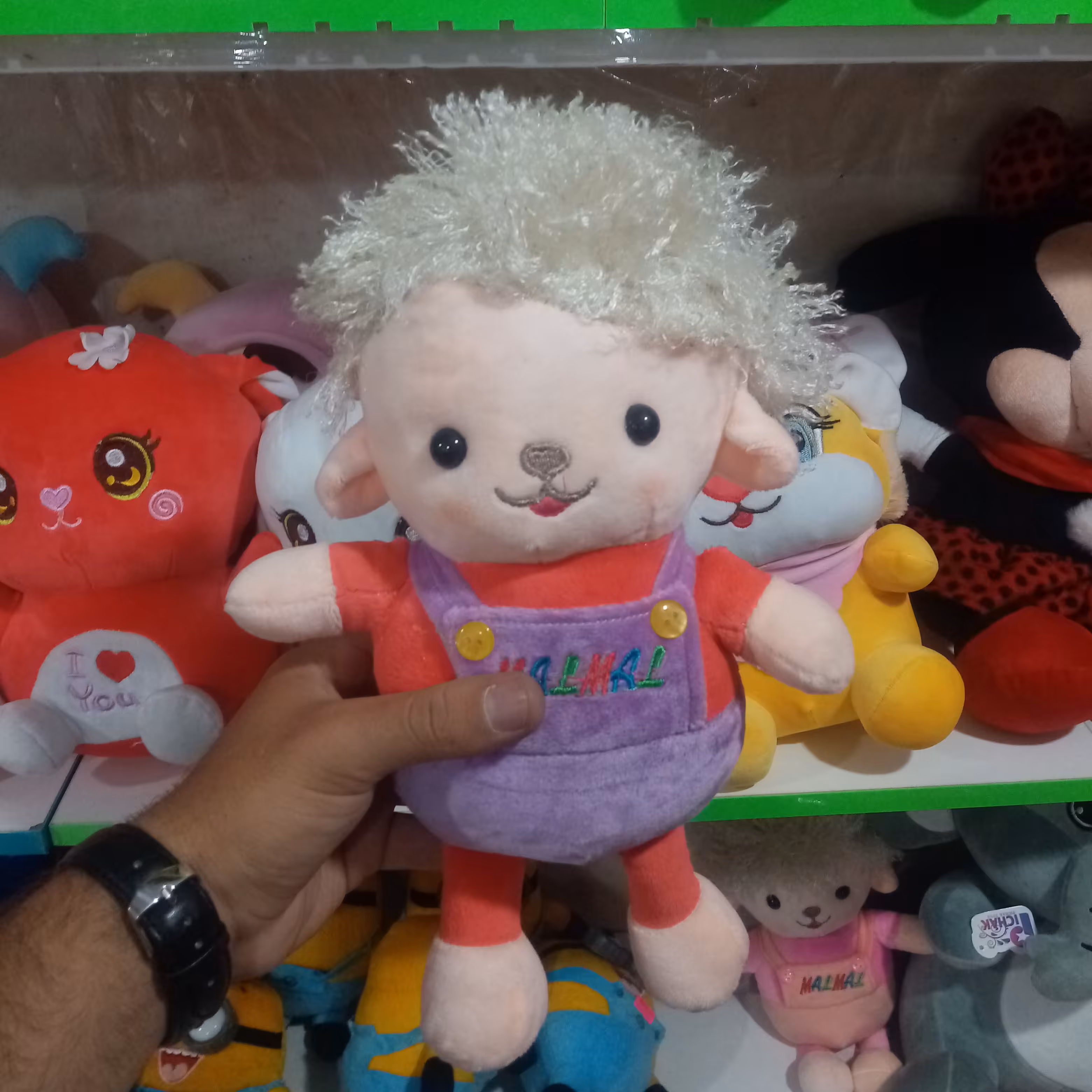 عروسک بره فانتزی خارجی جنس نانو و قابل شسستشو ضدحساسیت