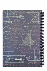 دفتر رحلی 100 برگ طوسی Scientist Math دات نوت dotnote