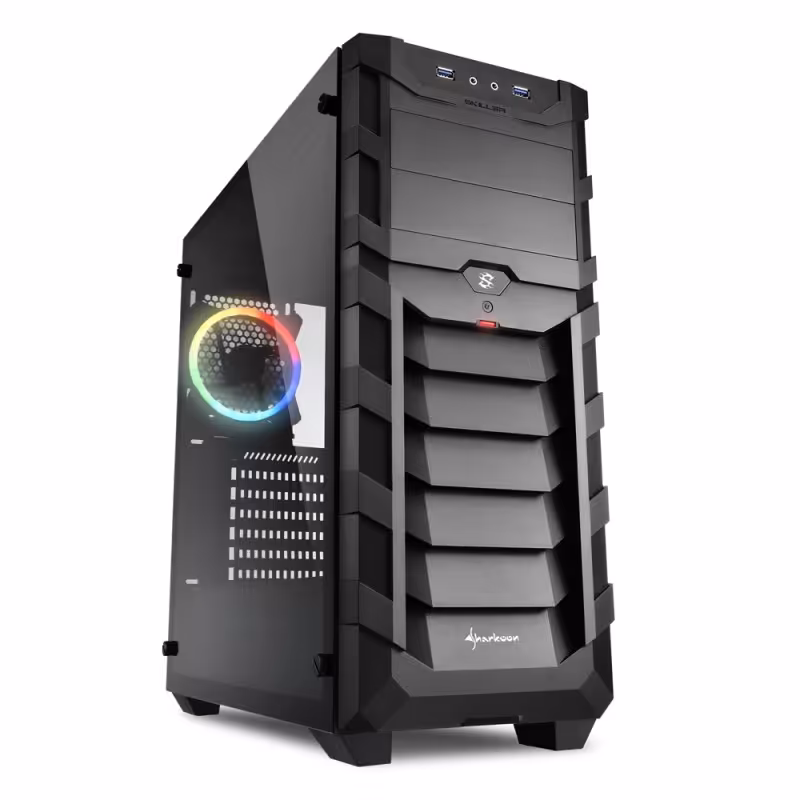 کیس گیمینگ شارکن مدل SKILLER SGC1 RGB