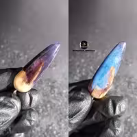 مضراب تار چوب و رزین دوطرفه دستساز(تک نسخه)خاص ترین دست سازه های چوب و رزین (ارسال رایگان)غرفه برتر