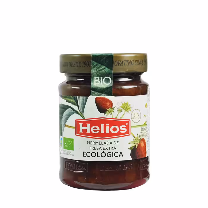 مارمالاد ( مربا ) توت فرنگی ارگانیک بدون گلوتن هلیوس - helios
