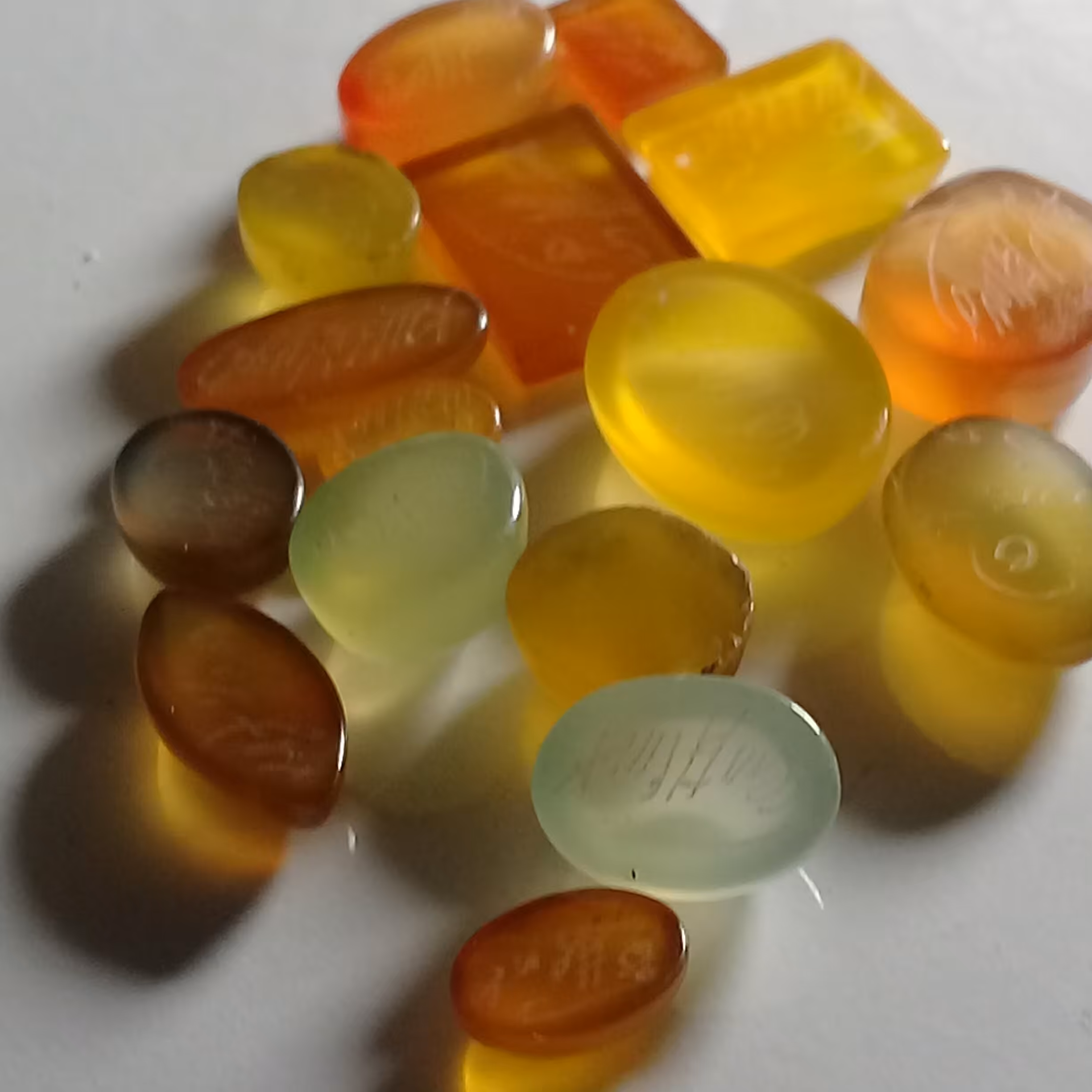 نگین عقیق دعای شرف شمس اکثرا کهنه 15 عدد با هم 