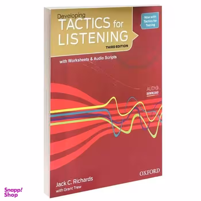 کتاب Tactics For Listening Developing اثر Jack C. Richards And Grant Trew نشر آکسفورد