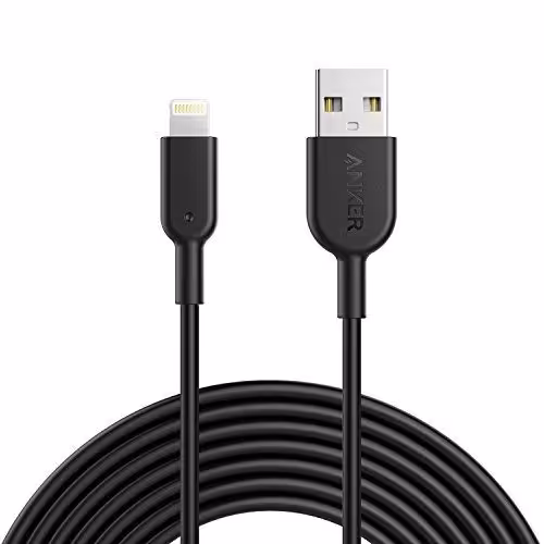 کابل تبدیل USB به لایتنینگ انکر مدل A8433H11 PowerLine II طول 1.8 متر