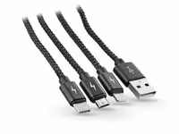 کابل شارژ سه سر دویا Devia Pheez 3in1 EC048 Cable 1m