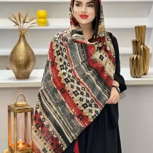 شال نخی طرح سنتی