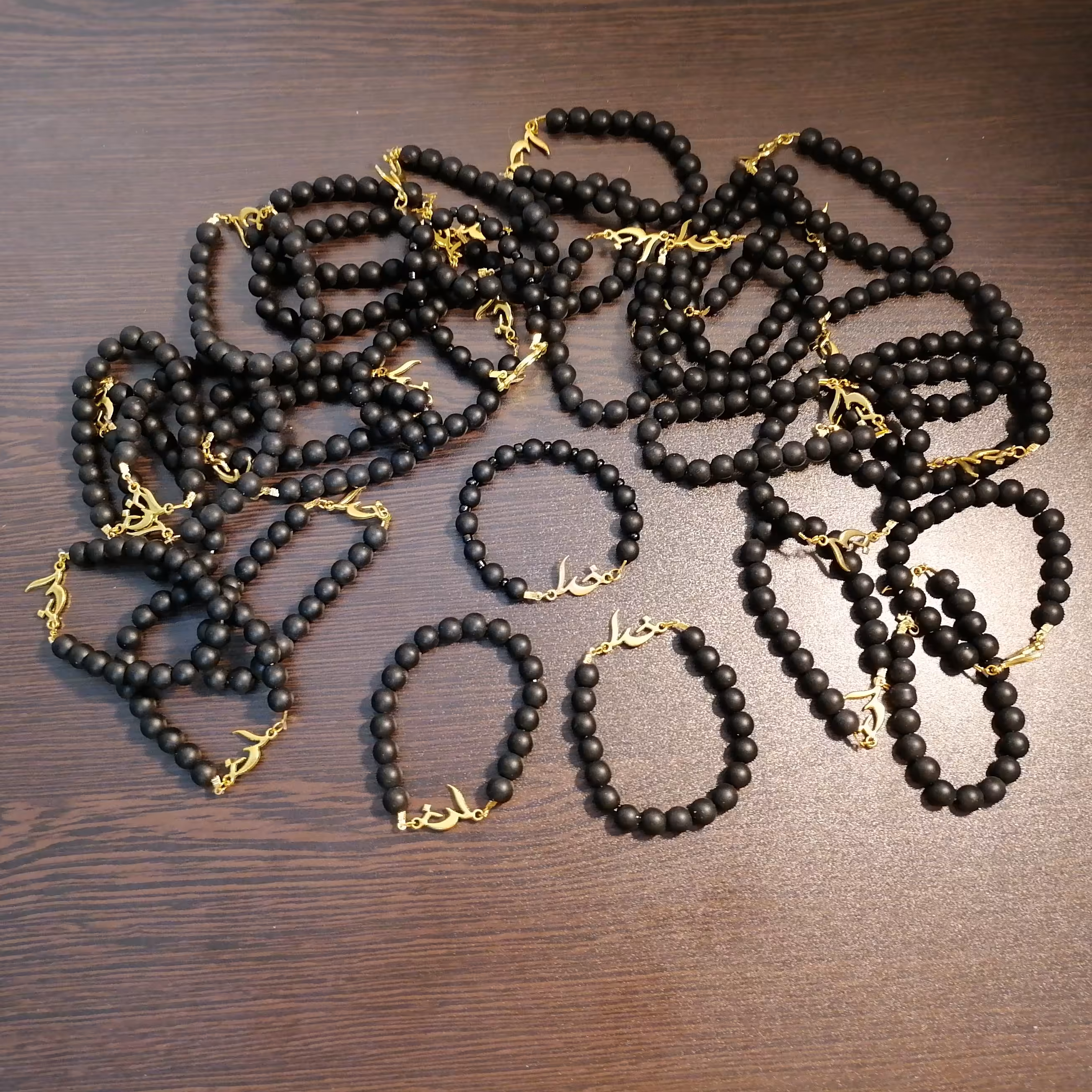 دستبند کشی اونیکس پلاک خدا