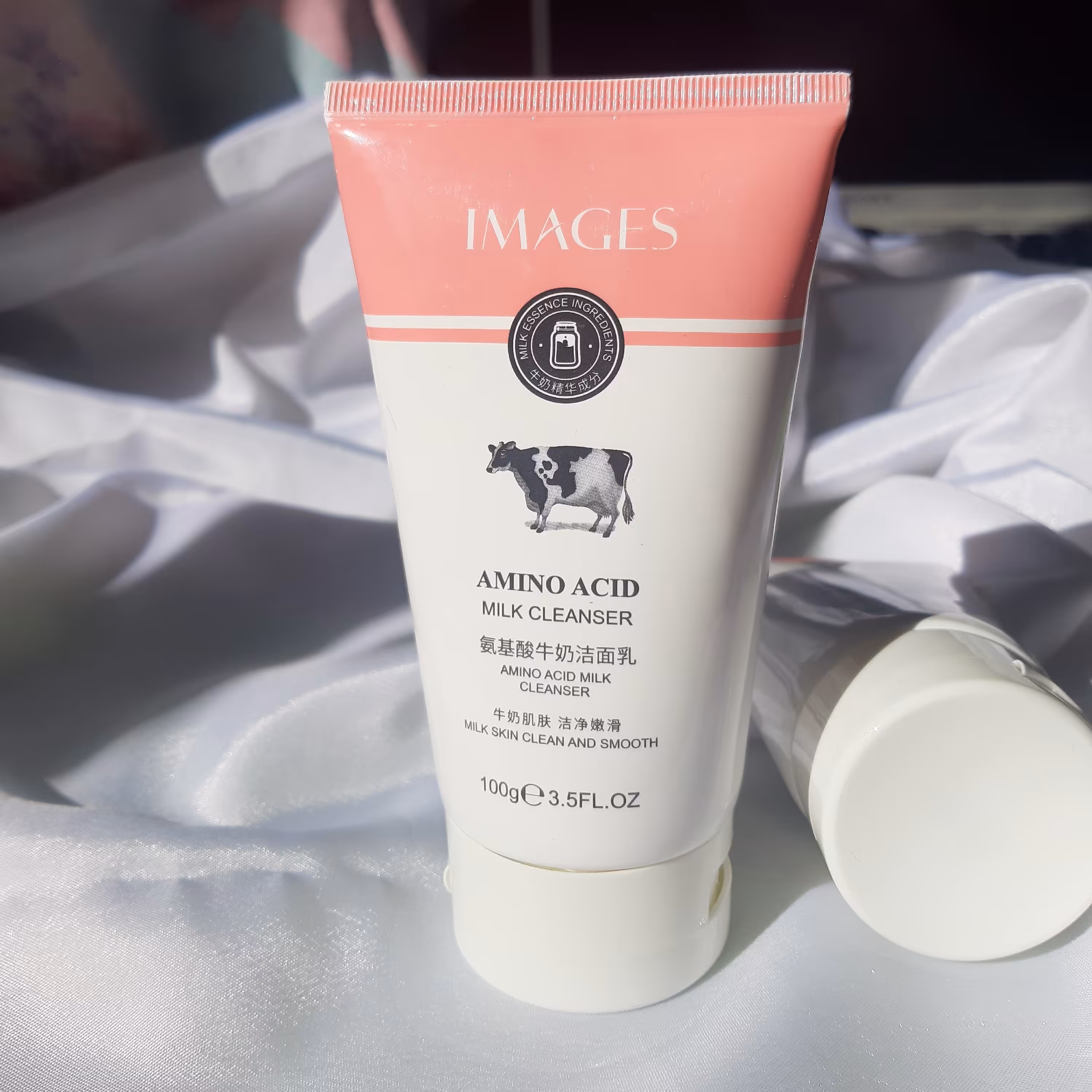 فوم شستشوی صورت ضد جوش شیر گاو ایمیجز  100ml