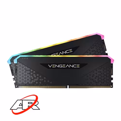 رم کامپیوتر کورسیر مدل VENGEANCE RGB RS فرکانس 3200MHz ظرفیت (32GB×2)