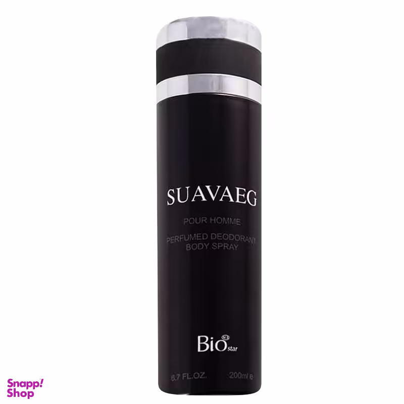 اسپری مردانه بیواستار (Bio Star) مدل Suavaeg حجم 200 میلی لیتر