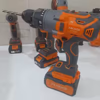 دریل شارژی چکشی  براشلس آنکور تک باتری  20 ولت 4 آمپر فوق صنعتی آنکور  