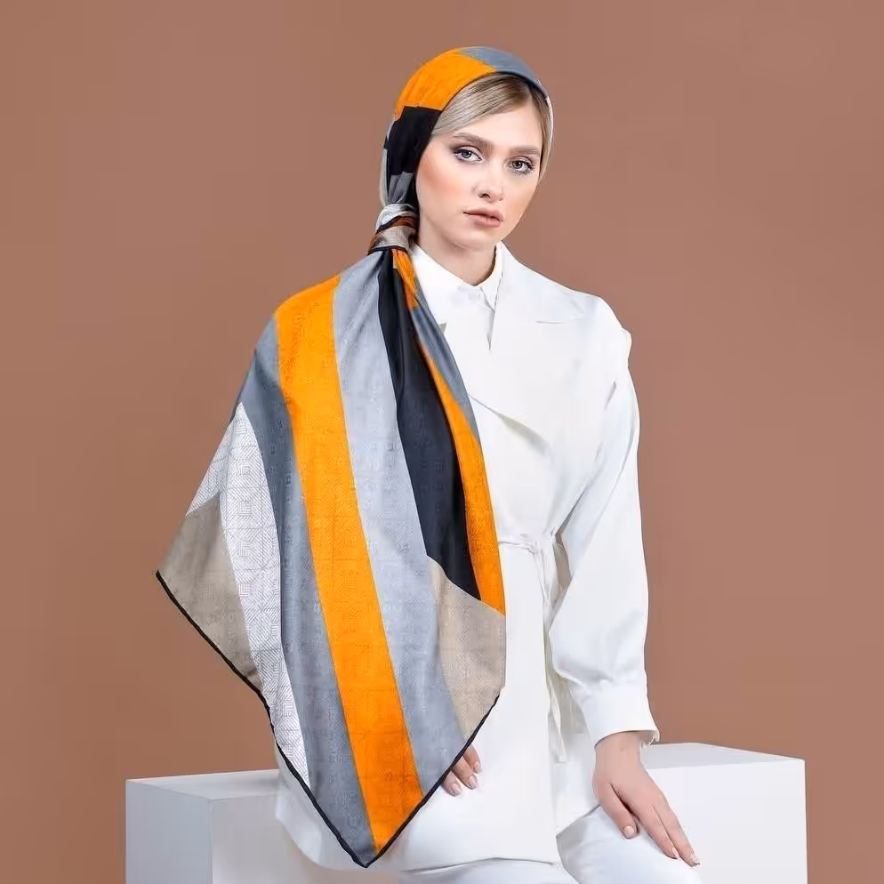 روسری ابریشم توییییل