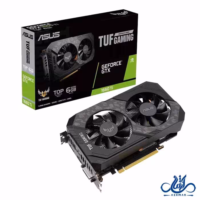 کارت گرافیک 1660Ti Asus TUF Top 6G